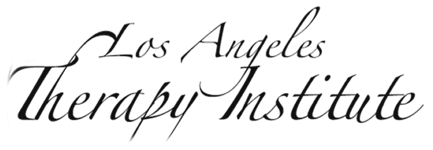 la therapy institute logo in black transparent background