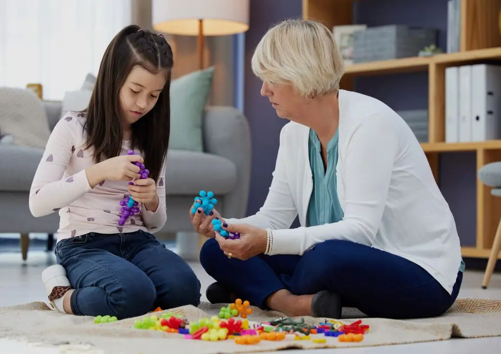 Play therapy for kids.