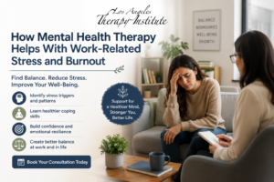 Mental Health Therapy support for work-related stress