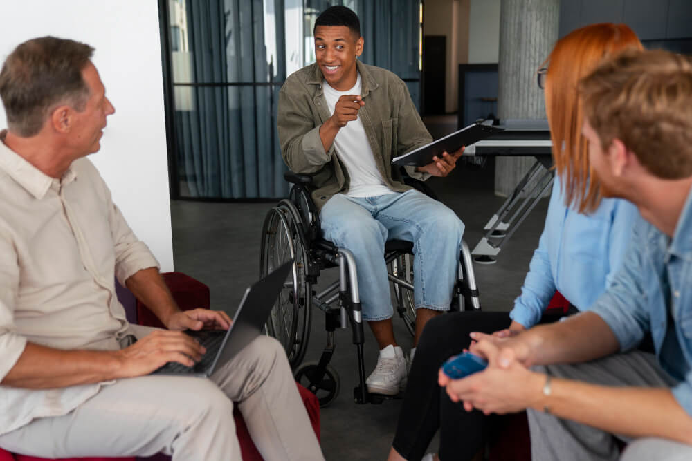 Group therapy session for adults at Los Angeles Therapy Institute