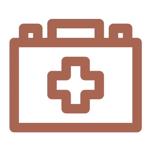 first aid kit sign