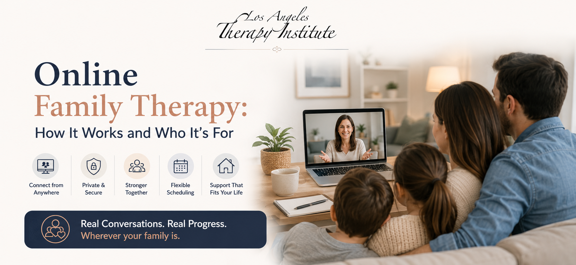 Online Family Therapy Banner