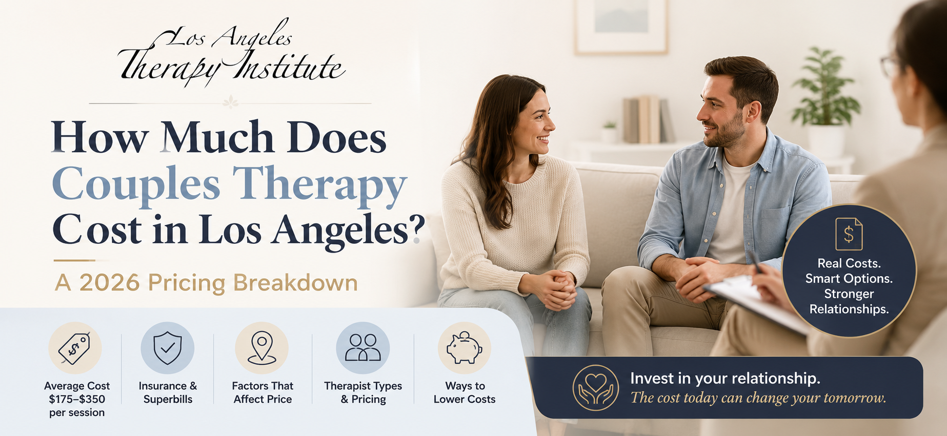 banner of couples therapy in Los Angeles Therapy Institute
