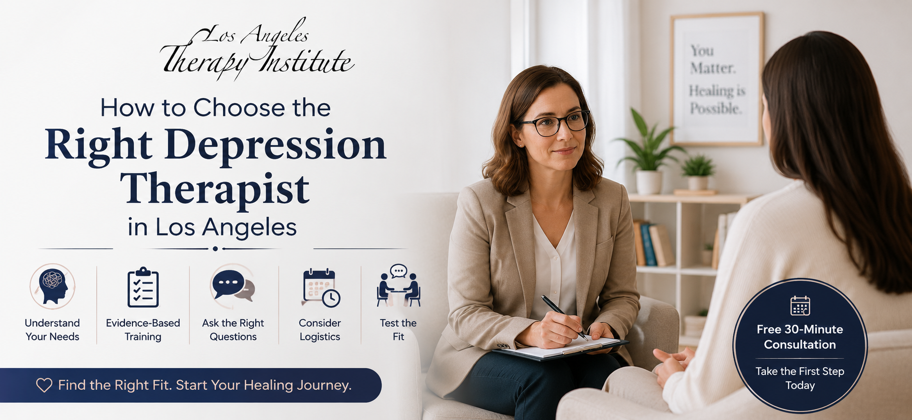 Choosing the Right Depression Therapist