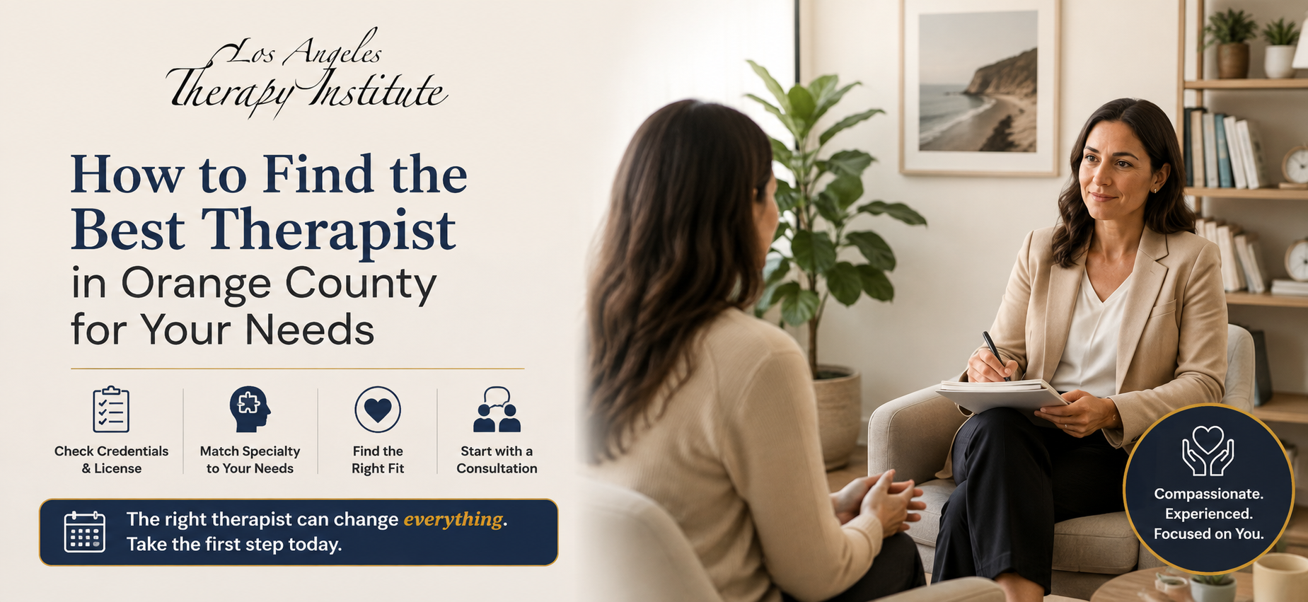 Finding the Right Therapist in Orange County