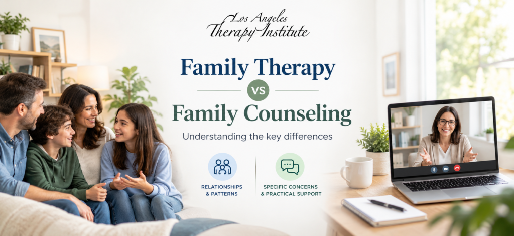 Family Therapy vs Family Counseling